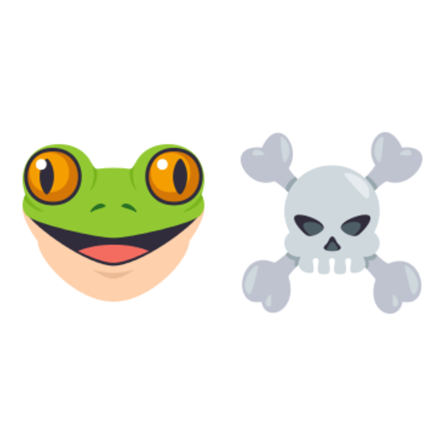 🐸☠ Emoji Domain EmojiOne rendering